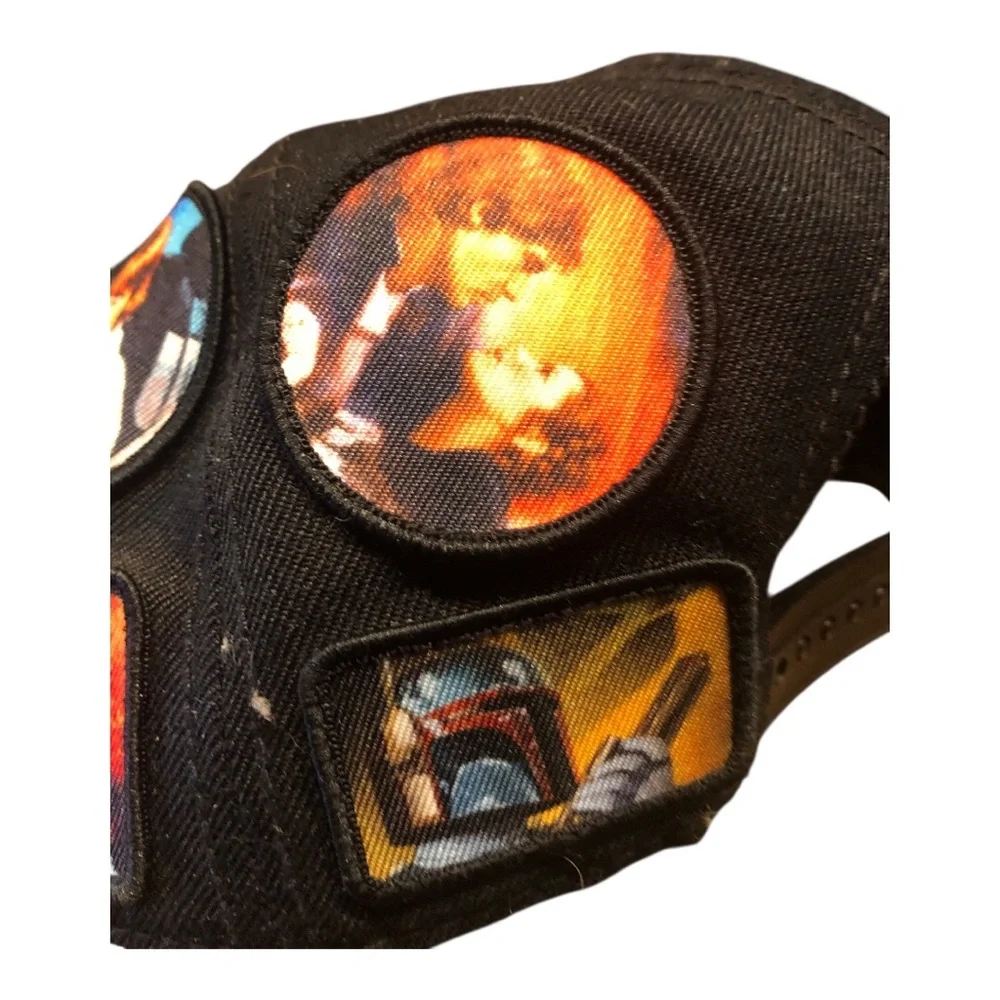 Star Wars Color Omni Patch Snapback Flat Brim Cap Hat